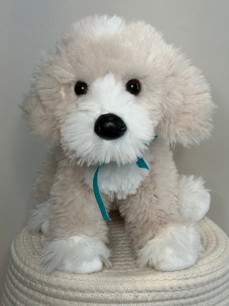 Darcy Golden Doodle - Douglas Cuddle Toy - Turquoise Velvet