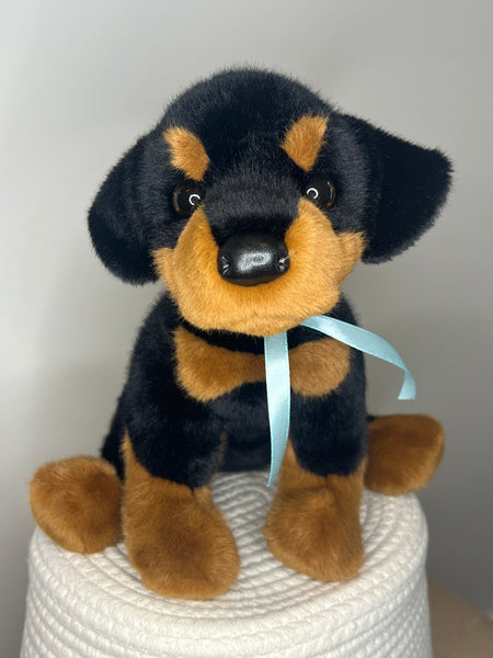 Ed Rottweiler Douglas Cuddle Toy - Baby Blue