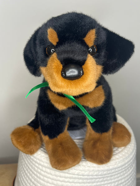 Ed Rottweiler Douglas Cuddle Toy - Green